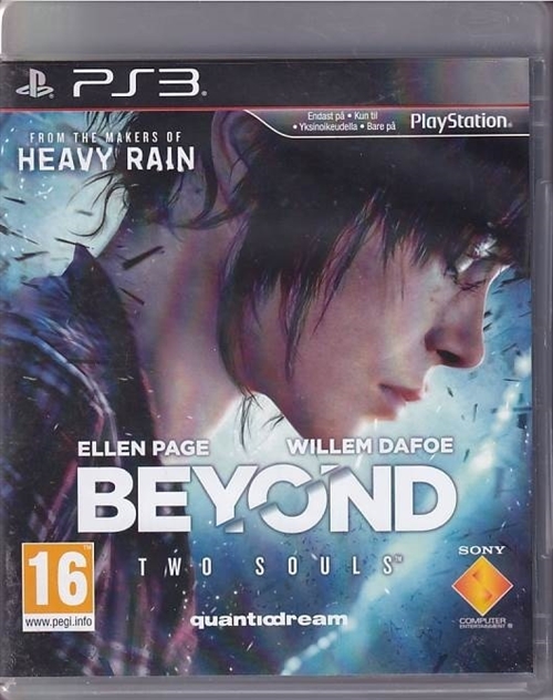 Beyond Two Souls - PS3 (B Grade) (Genbrug)